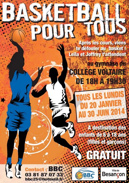 Basket Ball pour tous. Besancon Basket Club